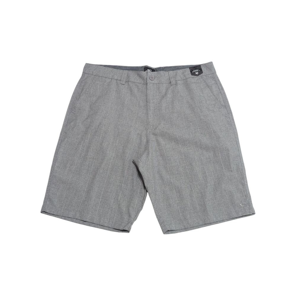 O'neill Gray Standard Fit Woven Shorts Mens 36 Lightweight Summer Beach Travel